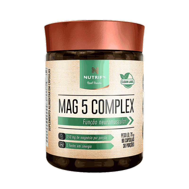 Mag 5 Complex (90 caps) - Padrão: Único