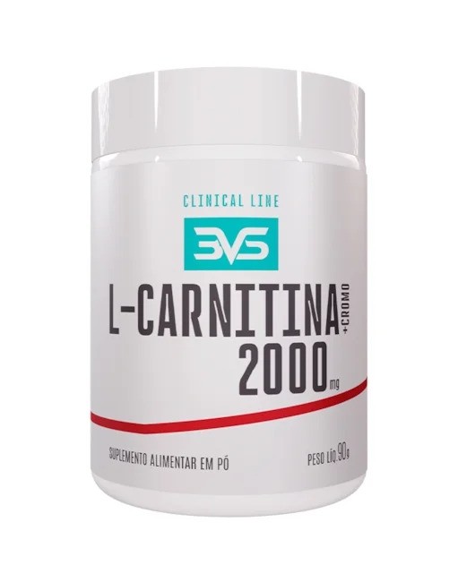 L-Carnitina 2000 + Cromo (90g) - Padrão: Único