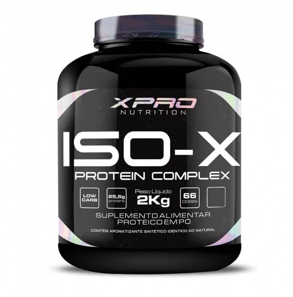 Iso-X Protein Complex (2kg) - Sabor: Morango