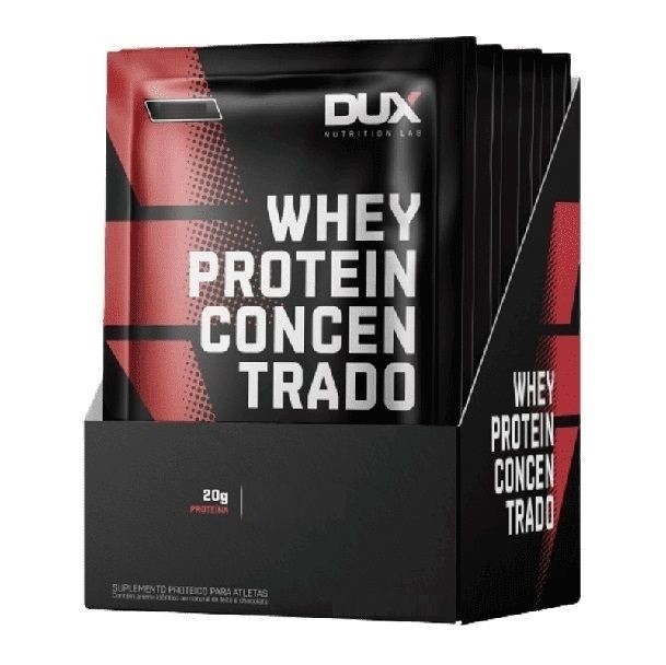 Whey Protein Concentrado Display (10 sachês) - Sabor: Baunilha (10 unid 30g)