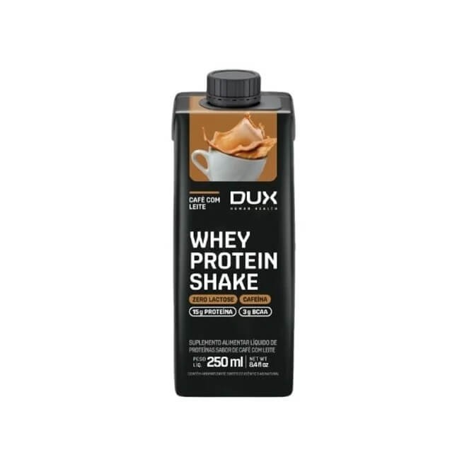 Whey Protein Shake (250ml) - Sabor: Café com Leite