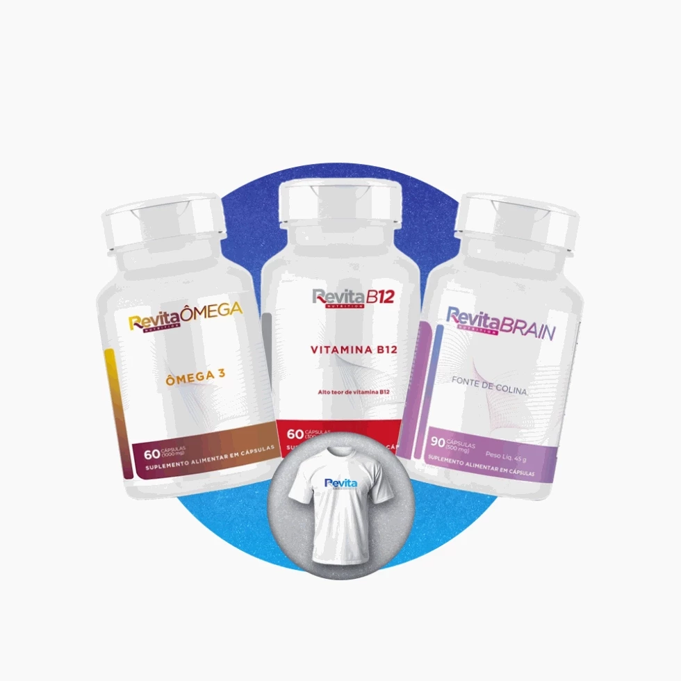  Kit Memória e Cognição - Brinde Camiseta Revita