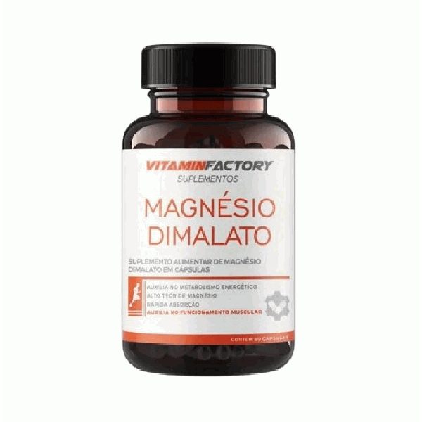 Magnésio Dimalato (60 caps) - Padrão: Único