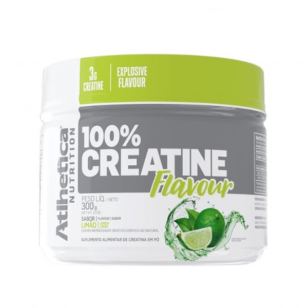 100% Creatine Flavour (300g) - Sabor: Limão