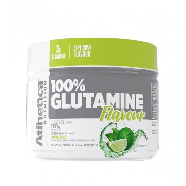 100% Glutamine Flavour (200g) - Sabor: Limão
