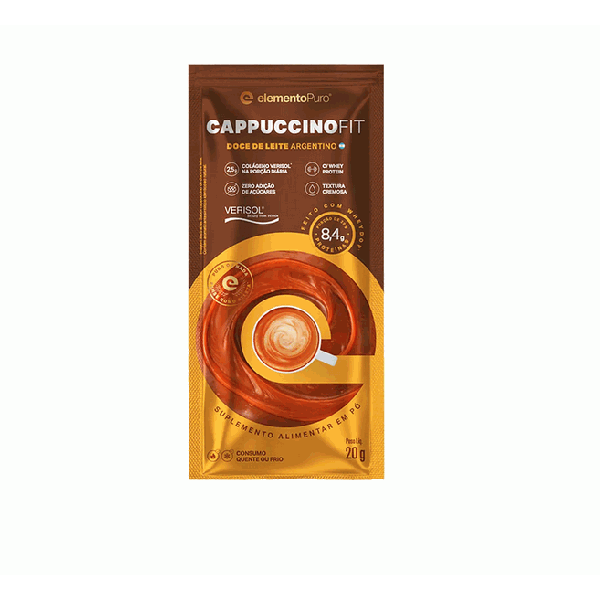Cappuccinofit (sache 20g) - Sabor: Doce de Leite Argentino