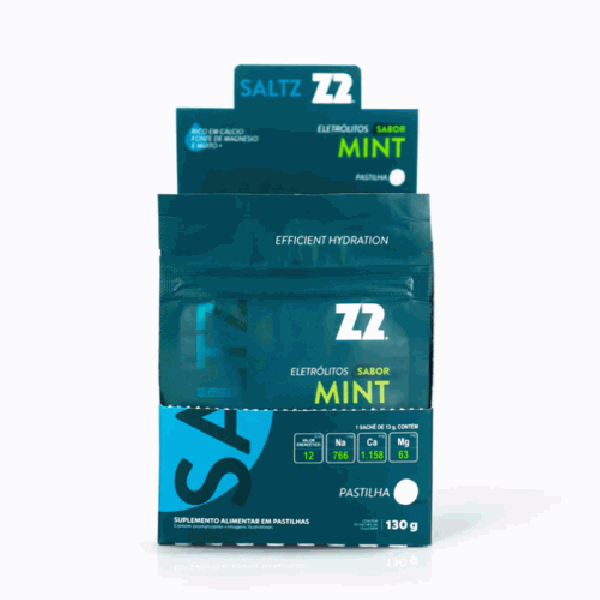 Saltz Pastilha Display (10 unid. c/ 10 pastilhas) - Sabor: Mint