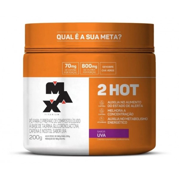 2HOT (200g) - Sabor: Uva