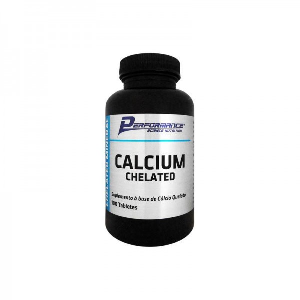Calcium Chelated (100 Tabs) - Padrão: Único