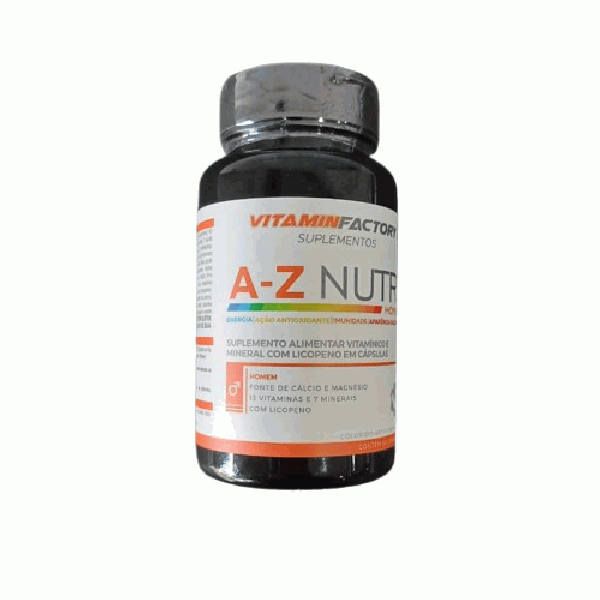 A-Z Nutri Homem (60 caps) - Padrão: Único