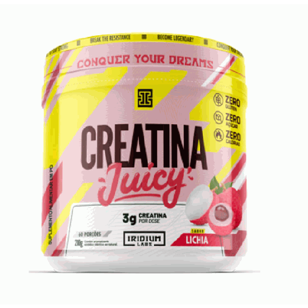 Creatina Juicy (210g) - Sabor: Lichia