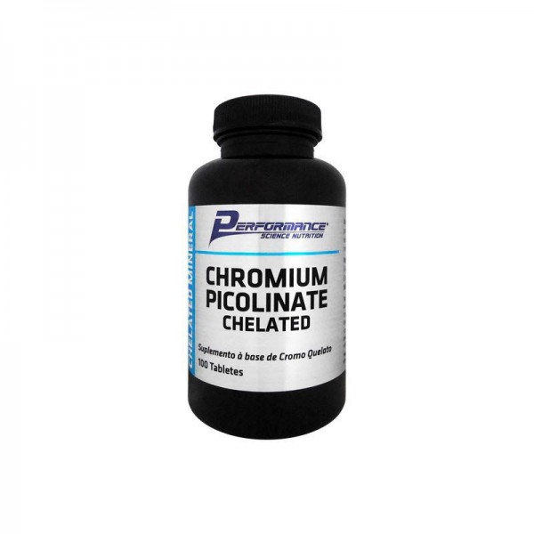 Chromium Picolinate Chelated (100 Tabs) - Padrão: Único