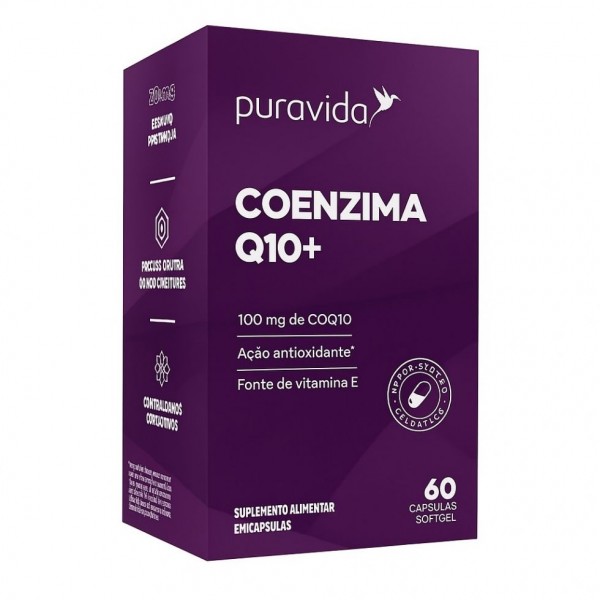 Coenzima Q10 + 100mg (60 caps) - Padrão: Único