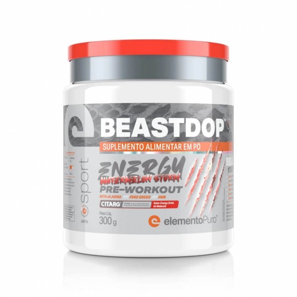 BeastDop Energy Drink (300g) - Sabor: Melancia
