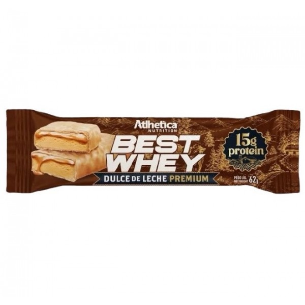 Best Whey Bar (62g) - Sabor: Dulce de Leche Premium