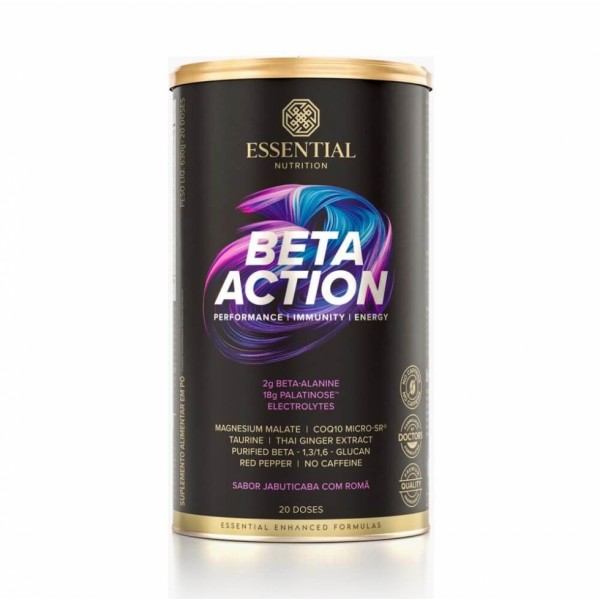 Beta Action Lata (630g) - Sabor: Jabuticaba com Romã