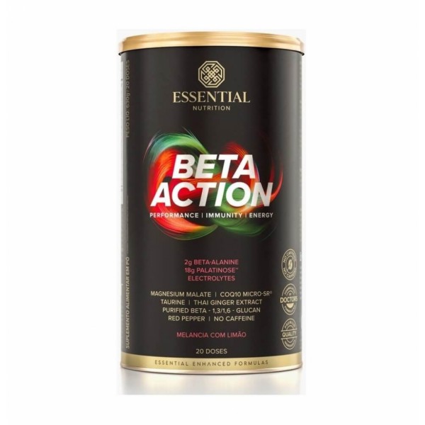 Beta Action Lata (630g) - Sabor: Melancia com Limão
