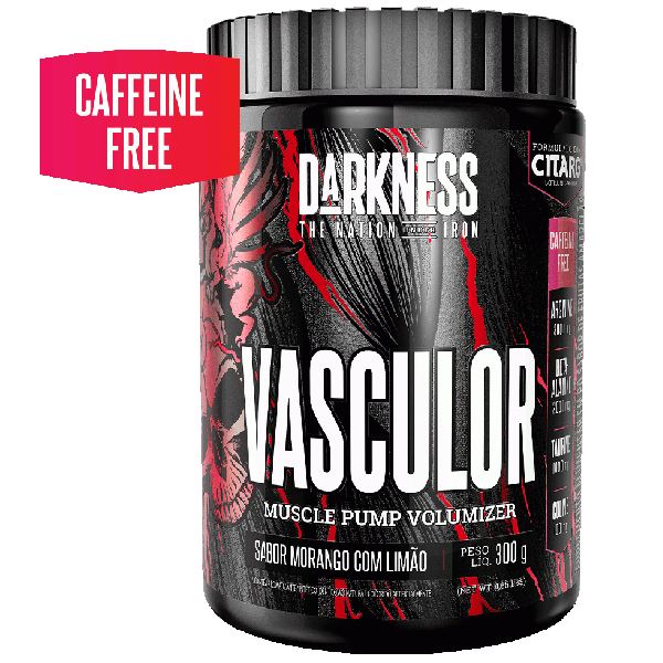 Vasculor (300g) - Sabor: Morango com Limão (sem cafeína)
