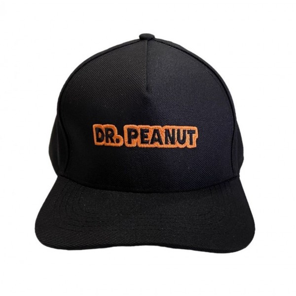 Boné Preto Americano Dr. Peanut - Padrão: Único