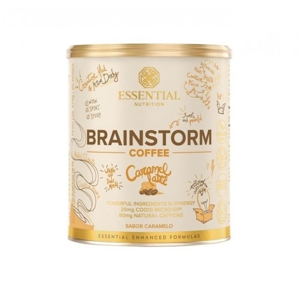 Brainstorm Coffee (186g) - Sabor: Caramel Latte