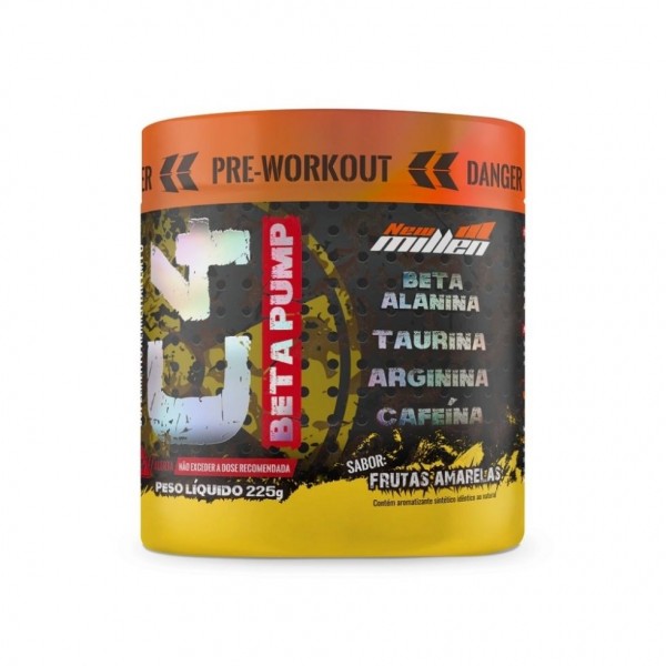 C4 Beta Pump (225g) - Sabor: Frutas Amarelas.