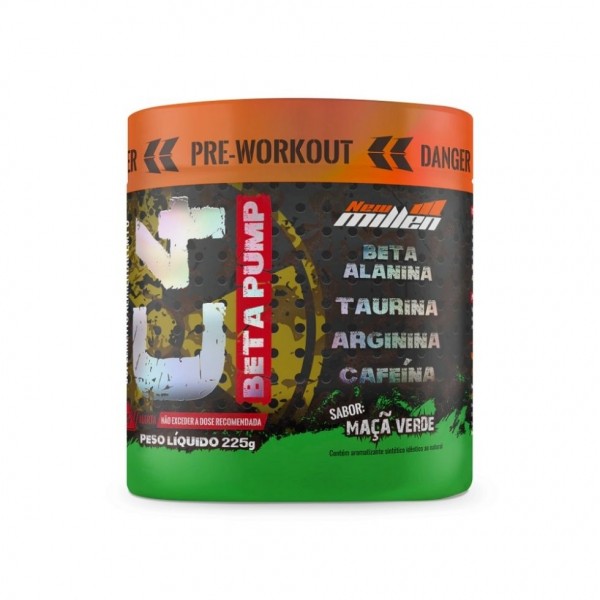 C4 Beta Pump (225g) - Sabor: Maçã Verde.