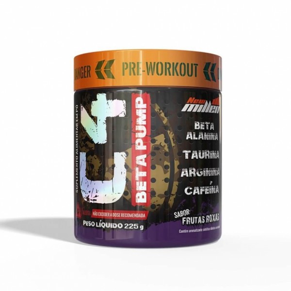 C4 Beta Pump (225g) - Sabor: Frutas Roxas.