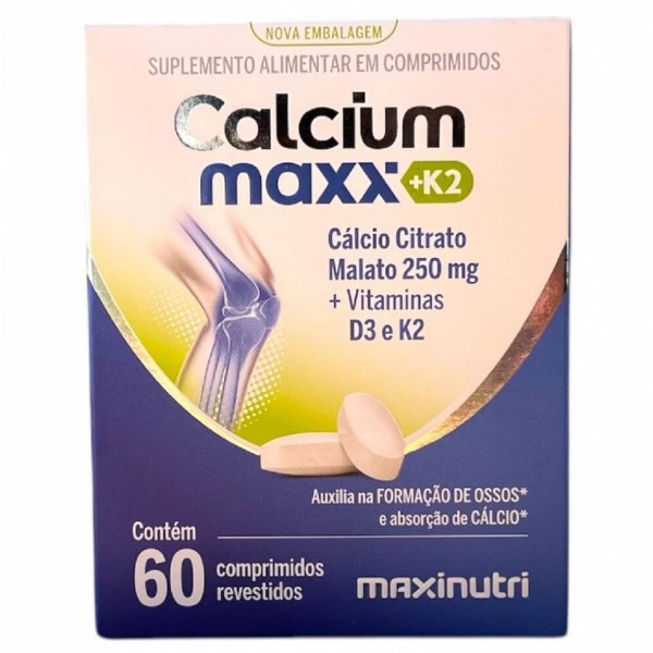 Calcium Maxx K2 (60 comp) - Padrão: Único