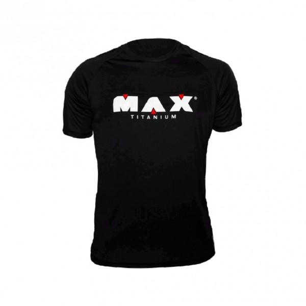 Camiseta Preta Max Titanium - Tamanho: E\G