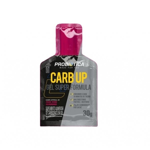 Carb Up Energy Gel Super Fórmula (30g) - Sabor: Açai com Guaraná