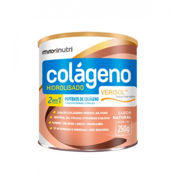 Colágeno Hidrolisado 2 em 1 VERISOL (250g) - Sabor: Natural