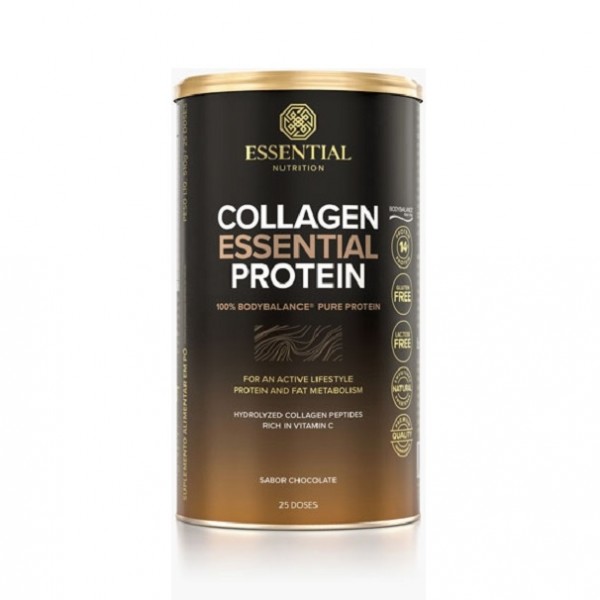 Collagen Essential Protein - Sabor: Chocolate (510g)