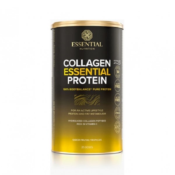 Collagen Essential Protein - Sabor: Frutas Tropicais (427,5g)
