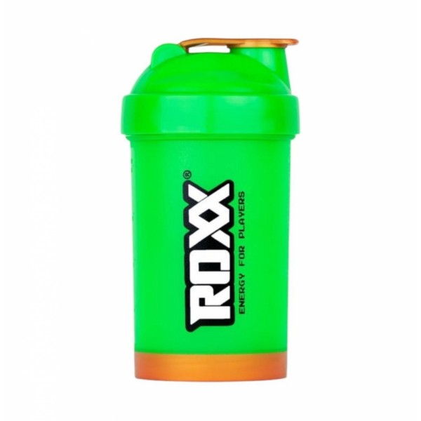 Coqueteleira Roxx (500ml) - Cor: Verde e Dourado