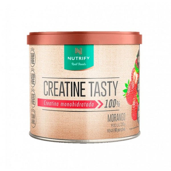 Creatine Tasty (210g) - Sabor: Morango