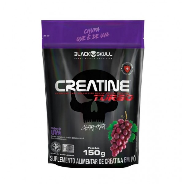 Creatine Turbo Refil (150g) - Sabor: Uva