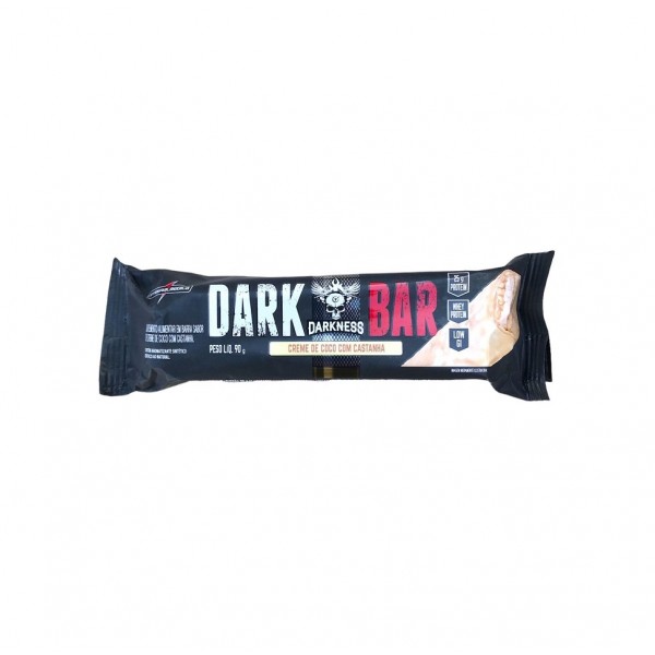 Dark Bar (90g) - Sabor: Creme de Coco c/ Castanha