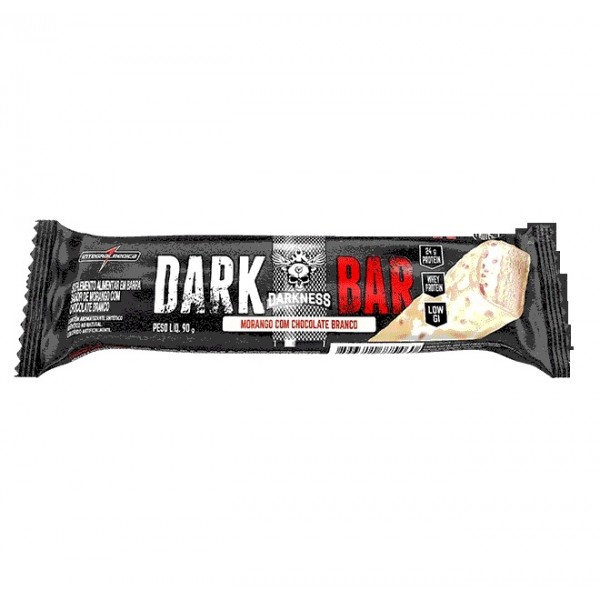 Dark Bar (90g) - Sabor: Morango c/ Chocolate Branco