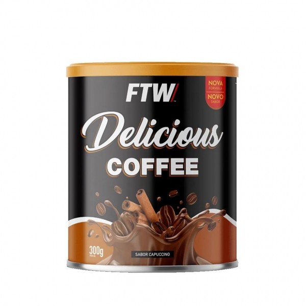 Delicious Coffee (300g) - Sabor: Capuccino