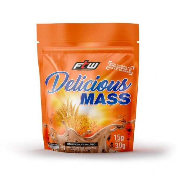 Delicious Mass (3kg) - Sabor: Chocolate Maltado