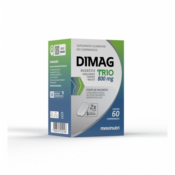 Dimag Trio 800mg (60 comp) - Padrão: Único