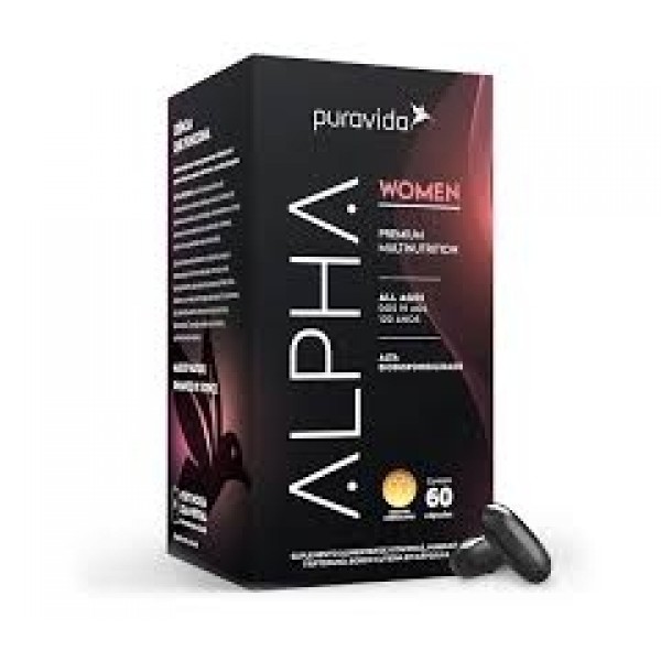 Alpha Women (60 caps) - Padrão: Único