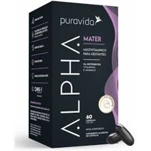 Alpha Mater (60 caps) - Padrão: Único