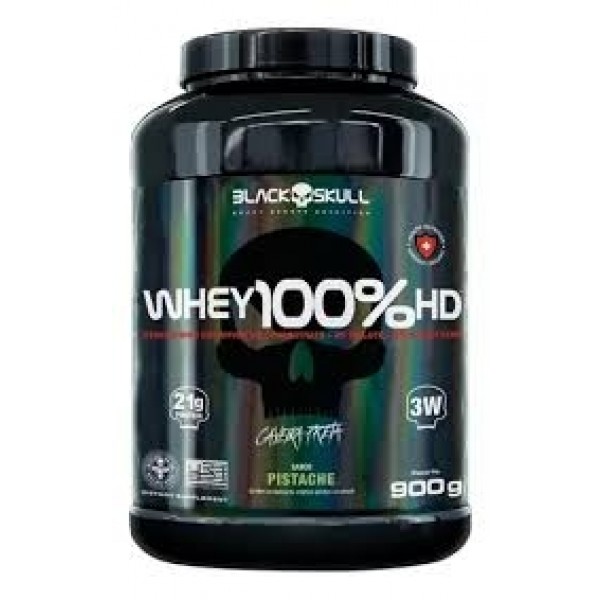 Whey 100% HD Pote (900g) - Sabor: Pistache