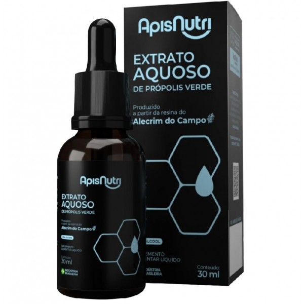 Extrato de Própolis Verde Aquoso (30ml) - Padrão: Único