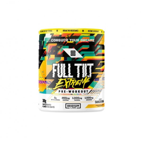 Full Tilt Extreme Pre-Workout (300g) - Sabor: Tangerina