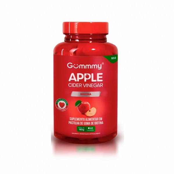 Gummmy Apple Cider Vinegar (60 gomas) - Sabor: Cereja