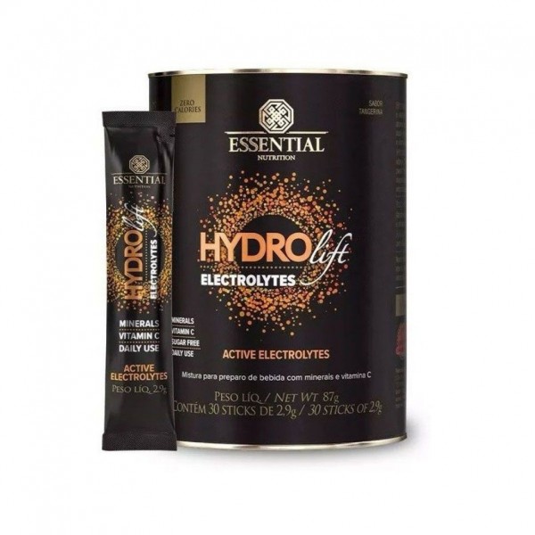 Hydrolift Electrolytes (87g - 30 Sticks 2,9g) - Sabor: Tangerina