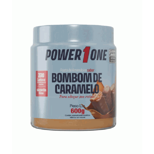 Pasta de Amendoim (600g) - Sabor: Bombom de Caramelo