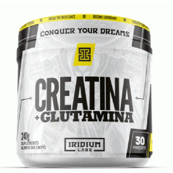 Creatina + Glutamina (240g) - Padrão: Único